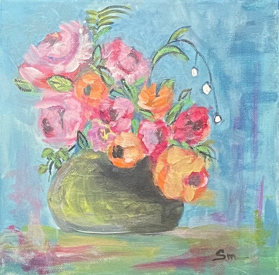 Roses in Ranunculus Light