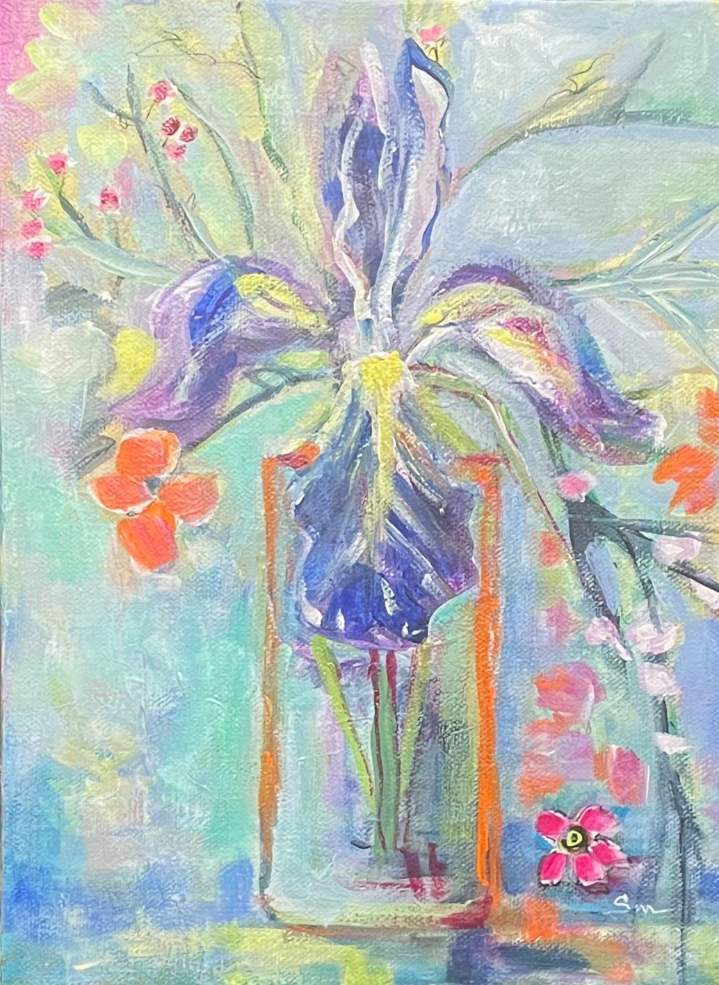 Iris in Morning Light